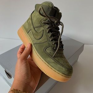 AIR FORCE 1 HIGH WB GS 'MEDIUM OLIVE'